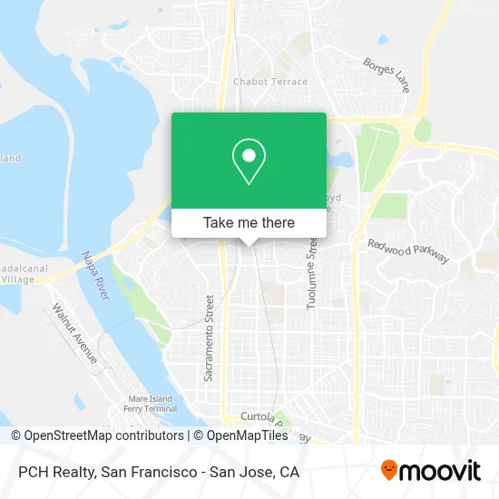 PCH Realty map