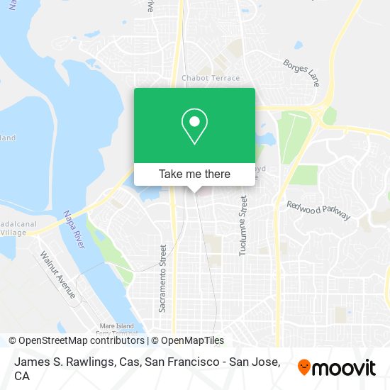 Mapa de James S. Rawlings, Cas