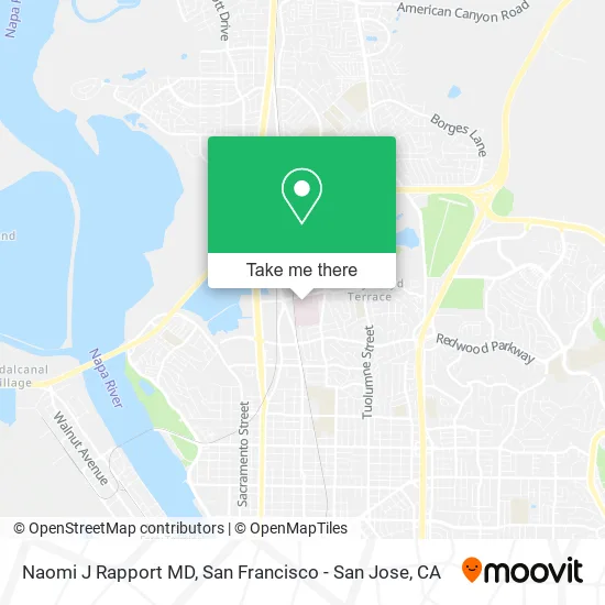 Naomi J Rapport MD map