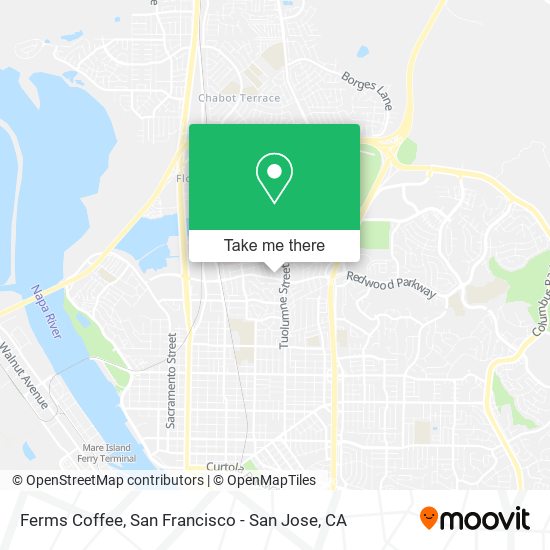 Ferms Coffee map