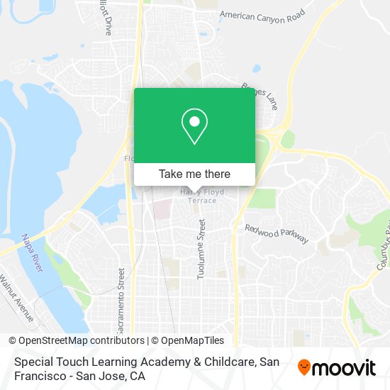 Mapa de Special Touch Learning Academy & Childcare