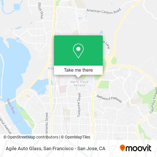 Agile Auto Glass map