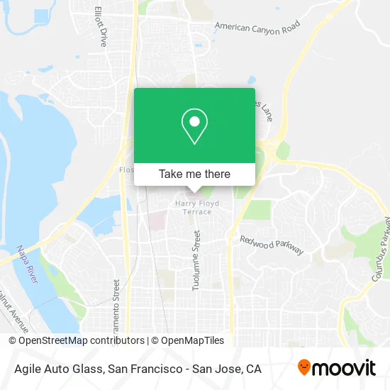 Mapa de Agile Auto Glass