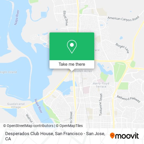 Desperados Club House map