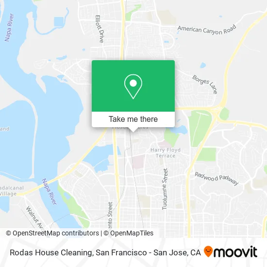 Mapa de Rodas House Cleaning