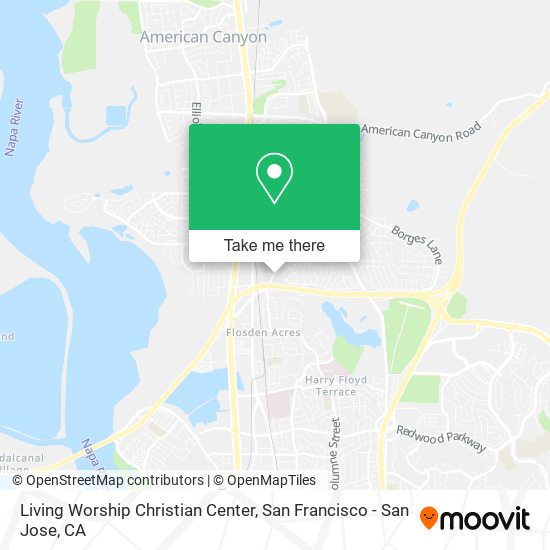 Mapa de Living Worship Christian Center