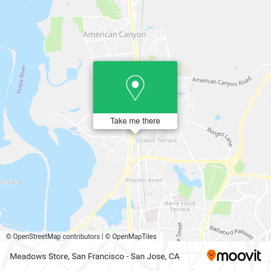 Meadows Store map