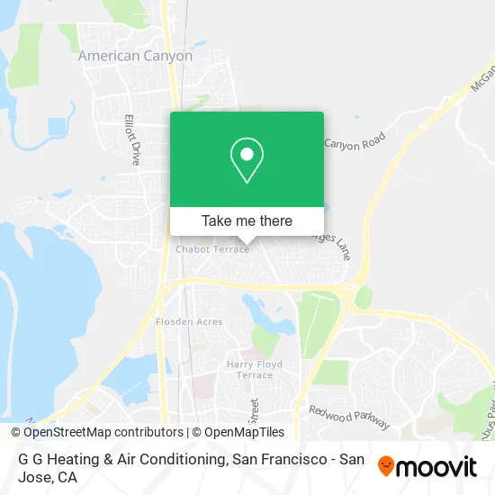 G G Heating & Air Conditioning map