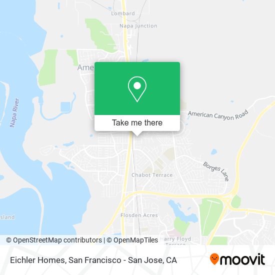 Mapa de Eichler Homes