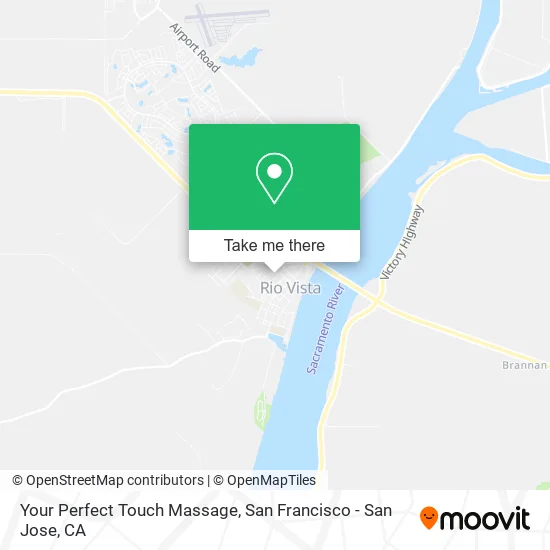 Your Perfect Touch Massage map