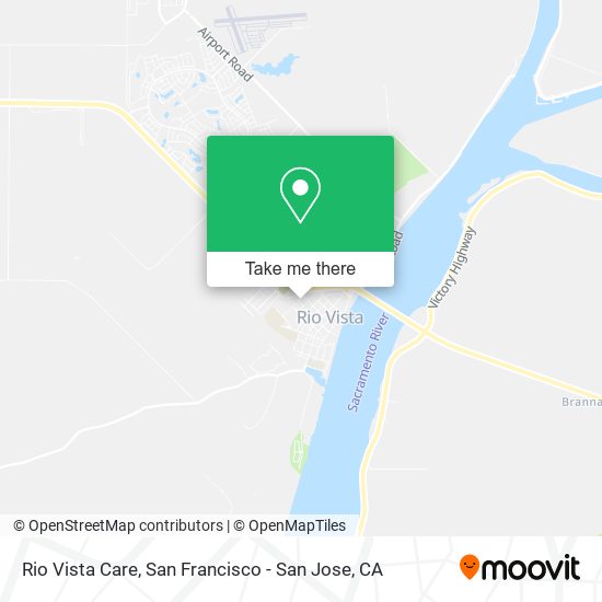 Rio Vista Care map