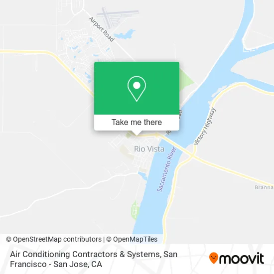 Air Conditioning Contractors & Systems map