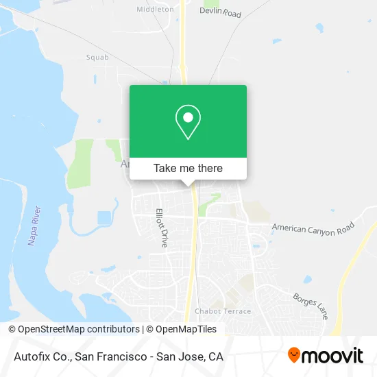 Mapa de Autofix Co.