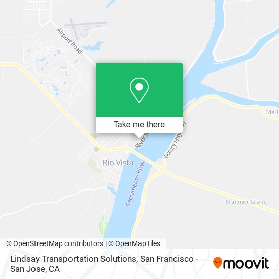 Lindsay Transportation Solutions map