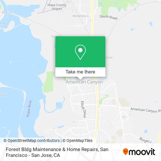Forest Bldg Maintenance & Home Repairs map
