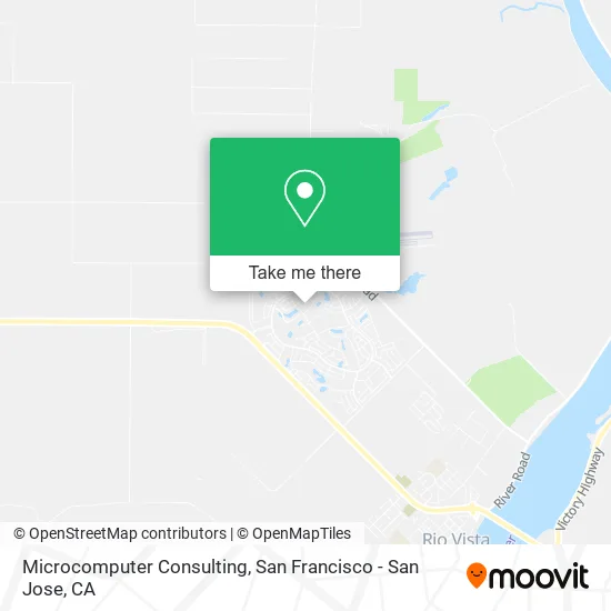 Microcomputer Consulting map