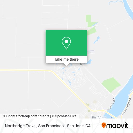 Mapa de Northridge Travel