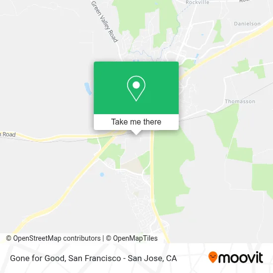 Gone for Good map
