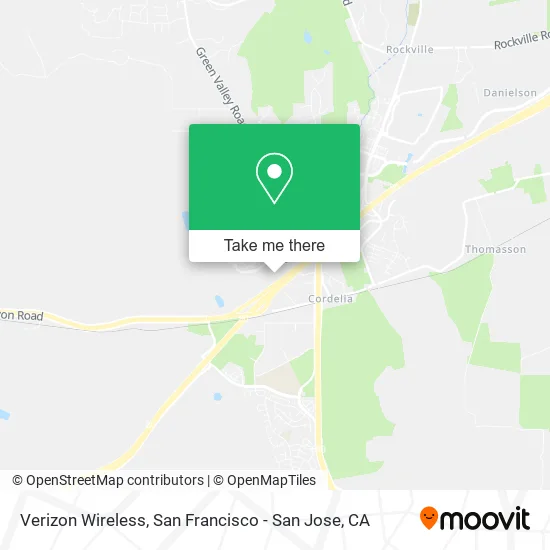 Mapa de Verizon Wireless