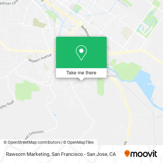 Rawsom Marketing map