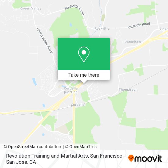 Revolution Training and Martial Arts map