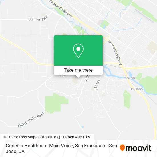 Genesis Healthcare-Main Voice map