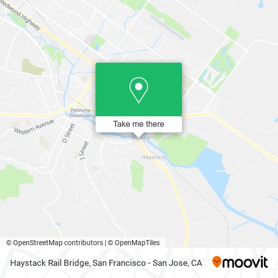 Haystack Rail Bridge map