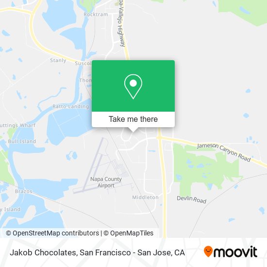 Jakob Chocolates map