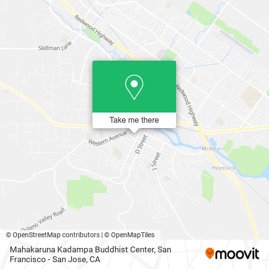 Mahakaruna Kadampa Buddhist Center map