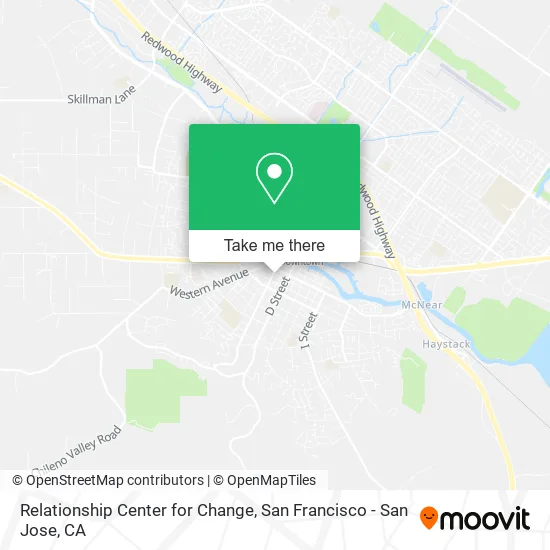 Mapa de Relationship Center for Change