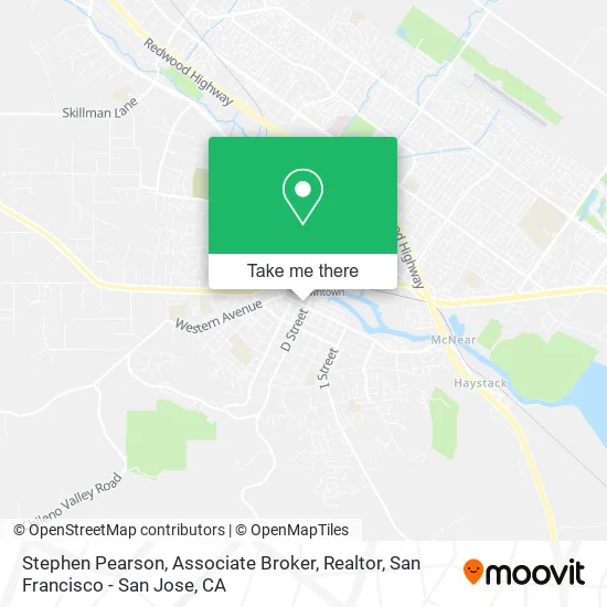Mapa de Stephen Pearson, Associate Broker, Realtor