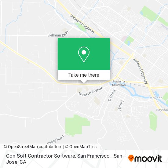 Con-Soft Contractor Software map