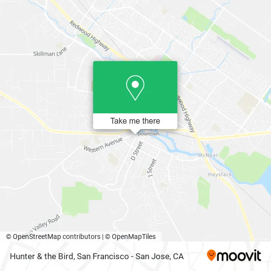 Mapa de Hunter & the Bird