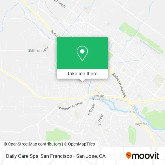 Mapa de Daily Care Spa