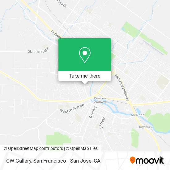 Mapa de CW Gallery