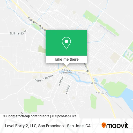Mapa de Level Forty 2, LLC