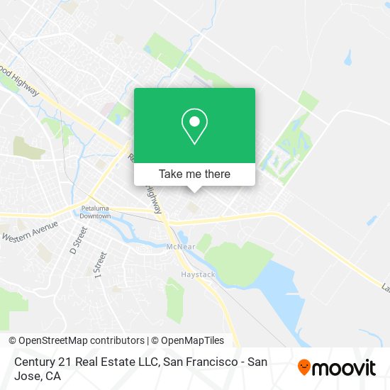 Century 21 Real Estate LLC map