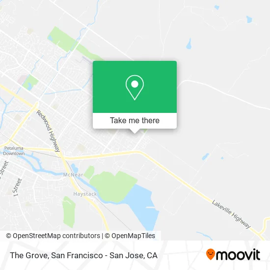 Mapa de The Grove