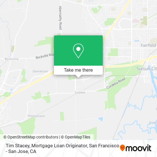 Tim Stacey, Mortgage Loan Originator map