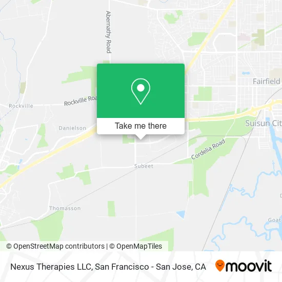 Nexus Therapies LLC map