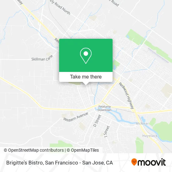 Mapa de Brigitte's Bistro