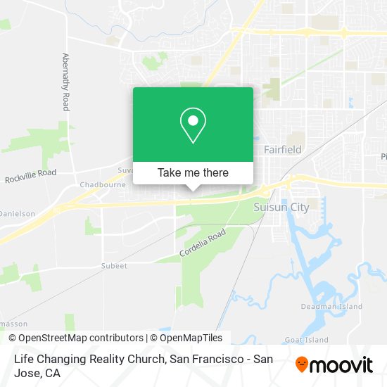 Mapa de Life Changing Reality Church