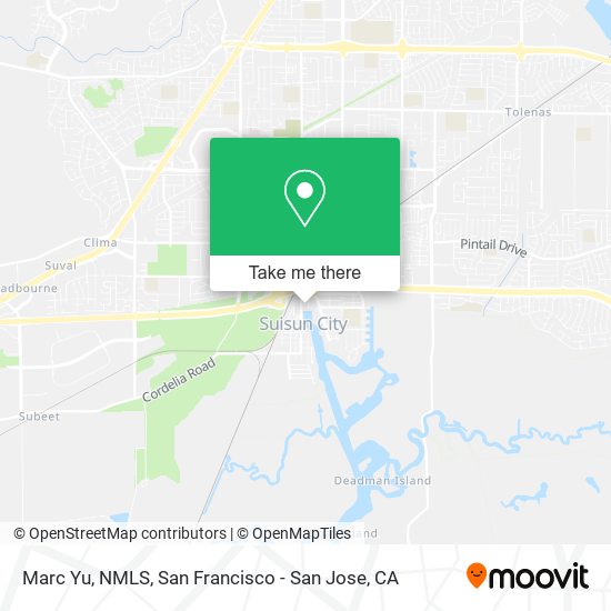 Marc Yu, NMLS map