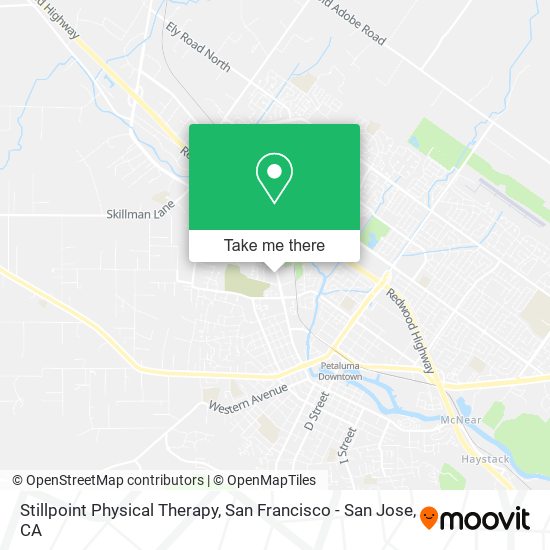 Mapa de Stillpoint Physical Therapy