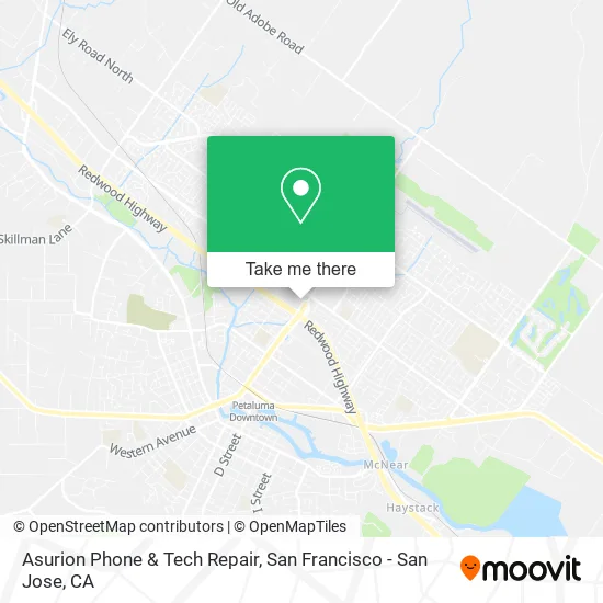 Mapa de Asurion Phone & Tech Repair