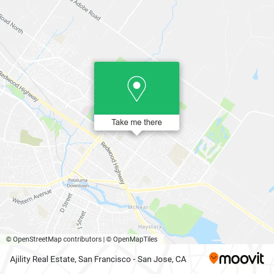 Ajility Real Estate map
