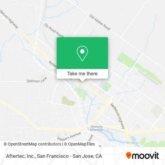 Mapa de Aftertec, Inc.