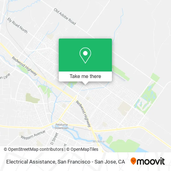Electrical Assistance map
