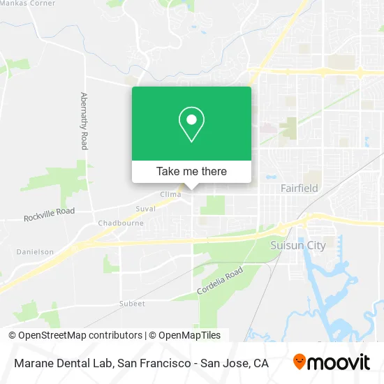 Mapa de Marane Dental Lab