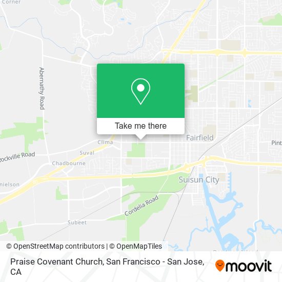 Praise Covenant Church map